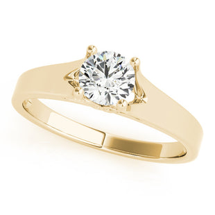 LAB GROWN I CARAT ROUND DIAMOND ENGAGEMENT RING LGD 82962 – 1