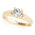 LAB GROWN I CARAT ROUND DIAMOND ENGAGEMENT RING LGD 82962 – 1