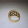 SAPPHIRE RING 14KT YELLOW GOLD PO1112