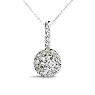 1 CARAT ROUND LAB GROWN DIAMOND PENDANT LGD31791