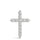 11-Diamond Cross Pendant 14KT