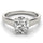 LAB GROWN 1 CARAT OVAL SHAPE DIAMOND ENGAGEMENT RING LGD 82653-1