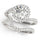 LAB GROWN ONE CARAT ROUND DIAMOND LADIES ENGAGEMENT RING LGD 50426-E-1