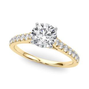 LAB GROWN DIAMOND ENGAGEMENT RING LGD 50655 –E-Y