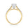 LAB GROWN DIAMOND ENGAGEMENT RING LGD 50655 –E-Y
