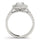LAB GROWN 1 CARAT OVAL DIAMOND ENGAGEMENT RING LGD 50953 E