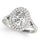 LAB GROWN 1 CARAT OVAL DIAMOND ENGAGEMENT RING LGD 50953 E