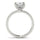 LAB GROWN PRINCESS SHAPE DIAMOND ENGAGEMENT RING LGD 51161 - E
