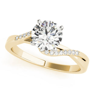 LAB GROWN ROUND DIAMOND LADIES ENGAGEMENT RING LGD 84263-Y