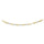 14K Gold Alternating Three Plus One Heritage Link Bracelet (AUF 1050)