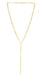 14K Lariat Paperclip Y-Necklace (RC13410)