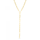 14K Lariat Paperclip Y-Necklace (RC13410)