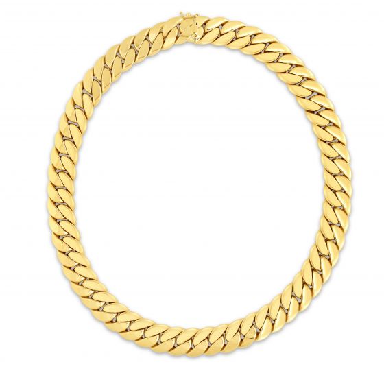 14K Gold 14mm Miami Cuban Necklace (RC14306)
