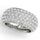 5 Row Eternity Diamond Band RSK85241-S8 (White)