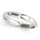 Diamond Bezel Set Ladies Wedding Band RSK83295 (White)