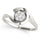 Diamond Cluster Engagement Ring RSK84831 (White)