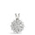Diamond Cluster Pendant RSK30207-1 (White)