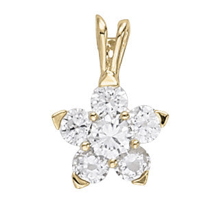 Diamond Cluster Pendant RSK31233
