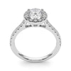 Diamond Engagement Ring RSK50891-1/2 (White)