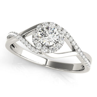 Diamond Engagement Ring RSK84828-E-1/2 (White)