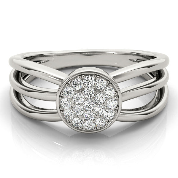 Diamond Engagement Ring RSK84869 (White)