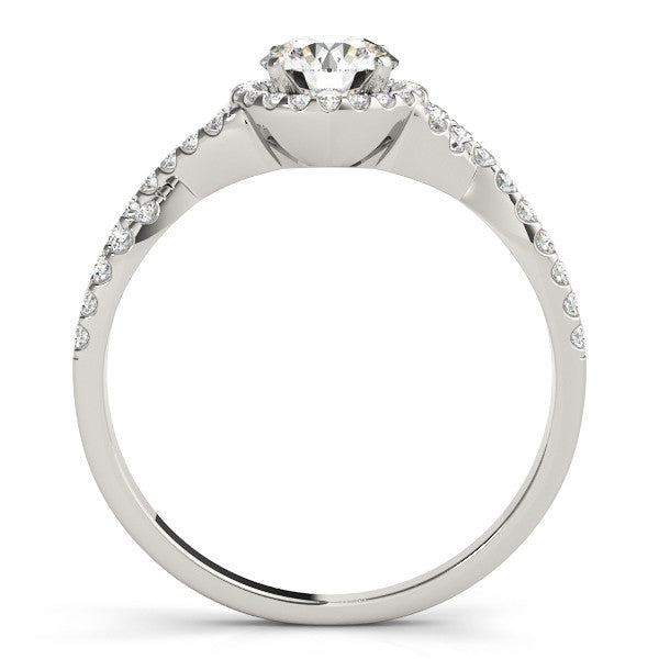 Fancy Diamond Wedding Band RSK50536 (White)