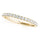 Diamond Ladies Wedding Band RSK50655-W (Yellow)