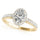 Diamond Oval Engagement Ring RSK50917-E-1/2 (Yellow)