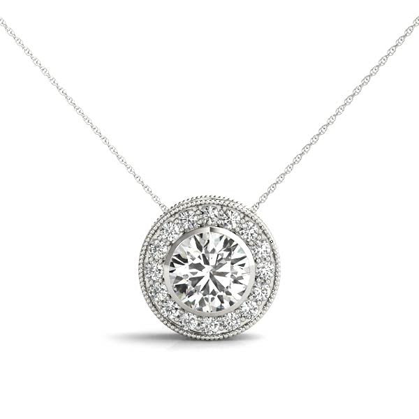 Diamond Pendant RSK31371-A-1/2 (White)