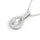 Pear Shape Diamond Pendant RSK31479-6X4-1/3 (White)