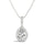 Pear Shape Diamond Pendant RSK31479-6X4-1/3 (White)