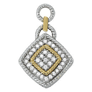 Diamond Two Tone Pendant RSK32116