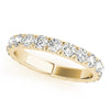 French Cut Diamond Eternity Wedding Band RSK84943-.05S6 (Yellow)