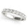French Cut Diamond Eternity Wedding Band RSK84943-.05S6 (White)