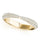 2 Row Diamond Ladies Wedding Band RSK85250 (Yellow)