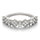 Wedding Band, Ladies Stackable Diamond Band RSK84992 (White)